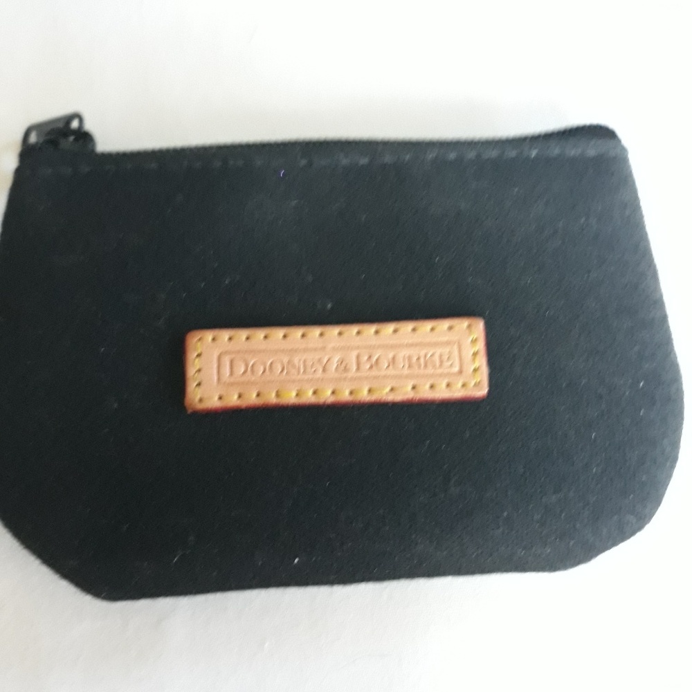 Dooney  & Bourke  coin purse black